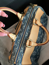 Load image into Gallery viewer, Louis Vuitton Neo 2005 denim speedy, collectors item
