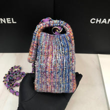 Load image into Gallery viewer, Chanel mini tweed rainbow hdw, 29 series
