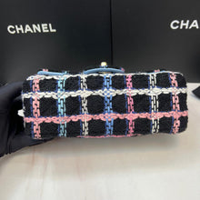 Load image into Gallery viewer, Chanel multi colour tweed mini
