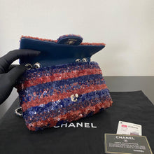 Load image into Gallery viewer, Chanel 19c mini sequin flap, bling bling
