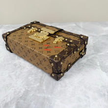 Load image into Gallery viewer, Louis Vuitton petite Malle reverse, gold hdw
