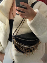 Load image into Gallery viewer, Chanel 28 series belt bag with pearl strap
