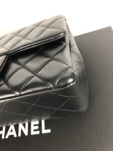 Load image into Gallery viewer, Chanel 27 series black mini, gold hdw
