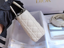 Load image into Gallery viewer, Lady Dior small white with strap
