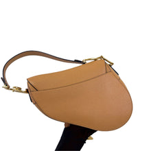 Load image into Gallery viewer, Dior medium saddle in caramel, gold hdw
