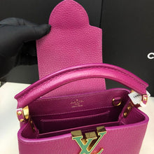 Load image into Gallery viewer, Louis Vuitton rare purple  capucines mini
