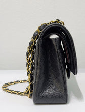 Load image into Gallery viewer, Chanel 29 series black caviar small classic flap, gold hdw
