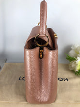 Load image into Gallery viewer, Louis Vuitton pink pearl capucines BB in taurillon leather
