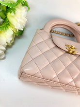 Load image into Gallery viewer, Chanel Kelly light pink, with aged gold hdw
