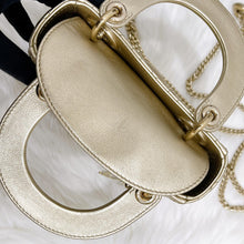 Load image into Gallery viewer, Lady Dior gold mini, gold hdw
