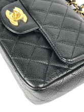 Load image into Gallery viewer, Chanel black caviar mini, gold hdw full set 20 series
