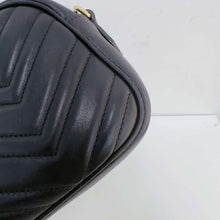 Load image into Gallery viewer, Gucci black Marmont camera bag
