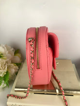 Load image into Gallery viewer, Chanel 22s large cc in love pink lambskin heart bag, gold hdw
