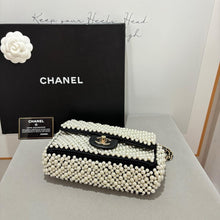 Load image into Gallery viewer, Chanel 19s mini pearl rectangular flap
