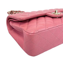 Load image into Gallery viewer, Chanel 28 series pink caviar classic flap medium, gold hdw
