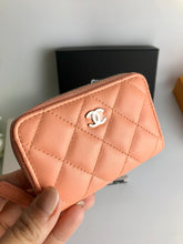 Load image into Gallery viewer, Chanel 2023 peach coin pouch card holder
