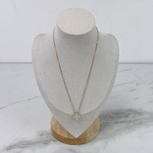 Load image into Gallery viewer, VCA Van Cleef &amp; Arpels 2012 holiday mother of pearl pendant, 18k rose gold with diamond
