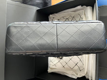 Load image into Gallery viewer, Chanel black lambskin jumbo, silver hdw
