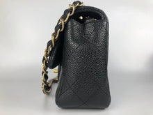 Load image into Gallery viewer, Chanel black caviar mini, gold hdw full set 20 series
