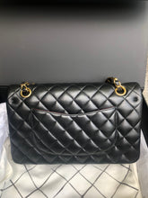 Load image into Gallery viewer, Chanel 31 series black lambskin medium classic, gold hdw
