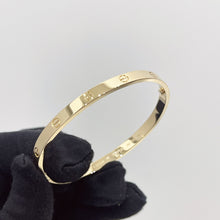 Load image into Gallery viewer, Cartier 2025 new medium model love Bangle, yellow gold, size 17
