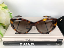 Load image into Gallery viewer, Chanel brown tortoise polarized sunglasses
