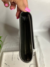 Load image into Gallery viewer, YSL Saint Laurent Olive green patent leather Belle De Jour clutch
