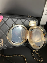Load image into Gallery viewer, Chanel black lambskin Coco Click bag with light gold hdw
