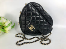 Load image into Gallery viewer, Chanel 22s CC in love lambskin large heart bag
