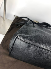 Load image into Gallery viewer, Gucci black leather soho chain tote
