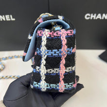 Load image into Gallery viewer, Chanel multi colour tweed mini
