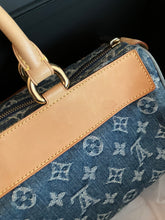 Load image into Gallery viewer, Louis Vuitton Neo 2005 denim speedy, collectors item
