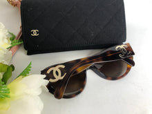 Load image into Gallery viewer, Chanel tortoise sunglasses
