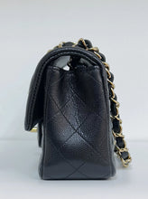 Load image into Gallery viewer, Chanel rare black caviar mini, gold hdw 24 series
