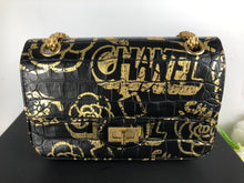 Load image into Gallery viewer, Chanel reissue Egyptian mini, aged gold hdw
