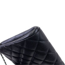 Load image into Gallery viewer, Chanel black caviar timeless clutch, silver hdw, 18 series
