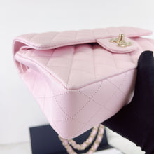 Load image into Gallery viewer, Chanel small 22s pink caviar classic flap, light gold hdw
