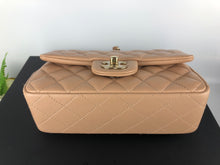 Load image into Gallery viewer, Chanel beige lambskin mini rectangular, chip
