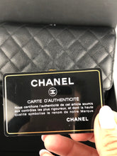 Load image into Gallery viewer, Chanel black caviar woc, wallet on chain with gold hdw 29 series
