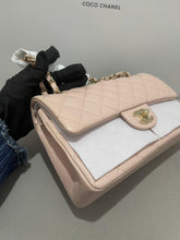 Load image into Gallery viewer, Chanel 21c light pink caviar small classic flap, light gold hdw
