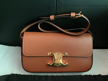 Load image into Gallery viewer, Celine Claude shoulder bag, gold hdw
