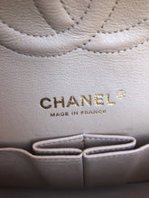 Load image into Gallery viewer, Chanel 18 series beige caviar medium classic, gold hdw
