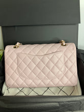 Load image into Gallery viewer, Chanel 21s pink caviar medium classic flap, light gold champagne hdw

