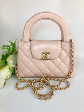 Load image into Gallery viewer, Chanel Kelly light pink, with aged gold hdw
