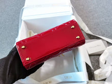 Load image into Gallery viewer, Lady Dior red mini, gold hdw
