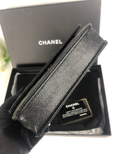 Load image into Gallery viewer, Chanel black caviar wallet on chain (woc), gold hdw 28 series
