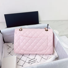 Load image into Gallery viewer, Chanel small 22s pink caviar classic flap, light gold hdw
