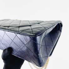 Load image into Gallery viewer, Chanel navy blue calfskin 226 medium reissue, gold hdw
