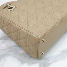 Load image into Gallery viewer, Lady Dior beige medium lambskin, gold hdw
