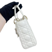 Load image into Gallery viewer, Lady Dior white small ABC, with gold hdw
